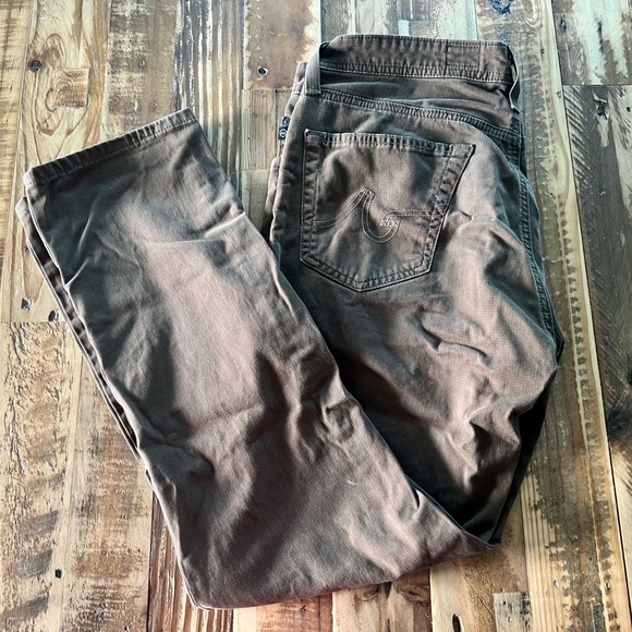 AG Everett chinos dark brown size 32” w 30” l (tailored) - Picture 5 of 5